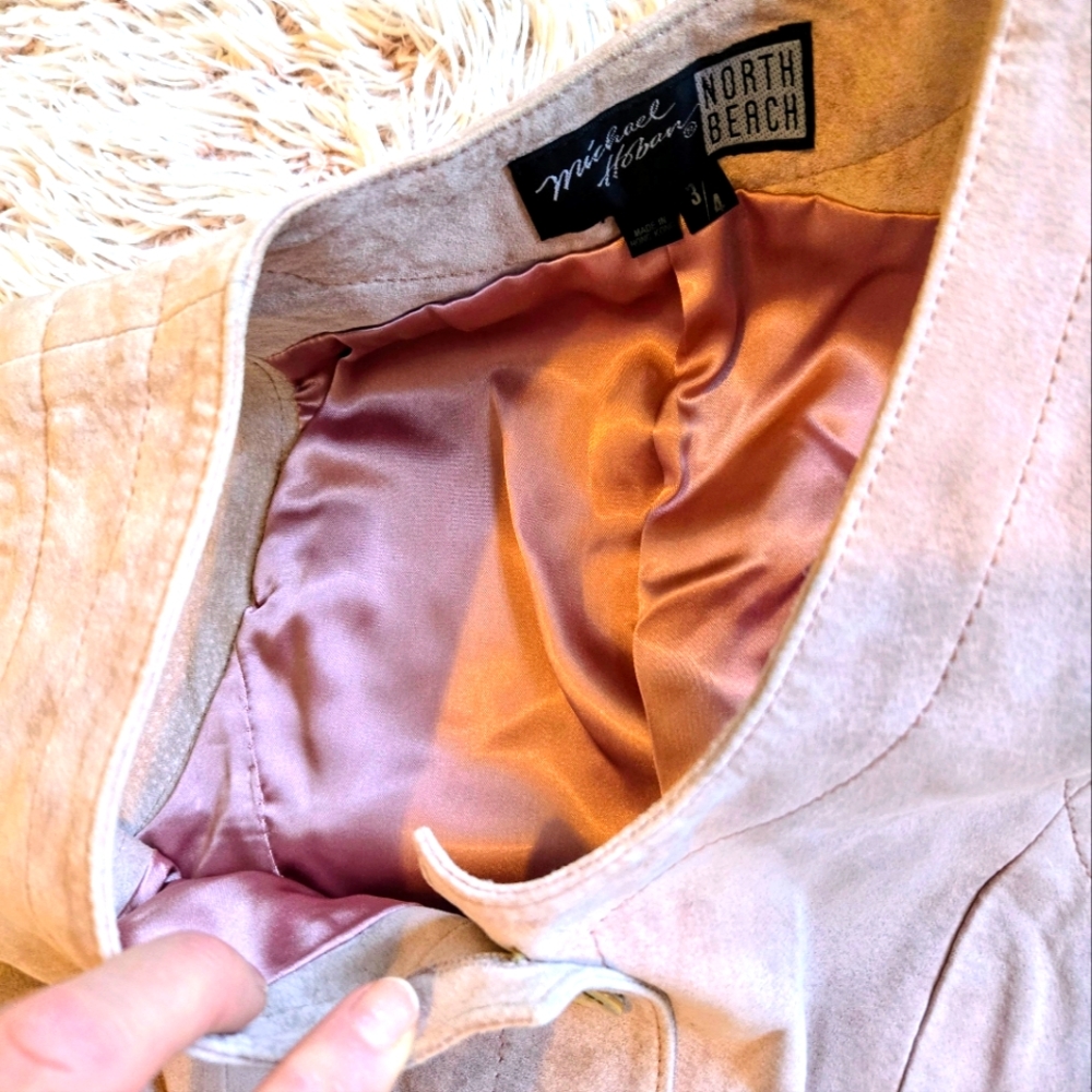 🩷VTG suede dusty pink Mean Girls set - Picture 4 of 13
